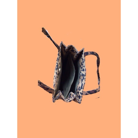 Vintage 9 West Handbag, Leopard Skin Print,Small, Over The Shoulder - Picture 3 of 4